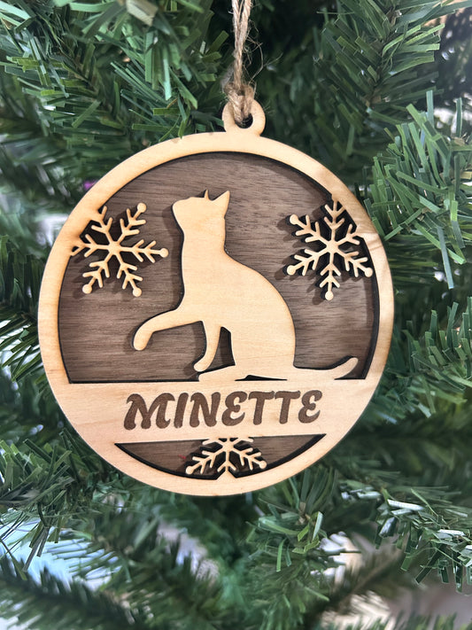 Suspension de Noël Animaux