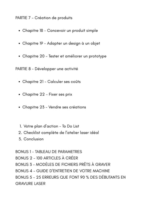 Formation en gravure et découpe laser par Le Bois Elégant, montrant un atelier avec équipement de gravure laser.