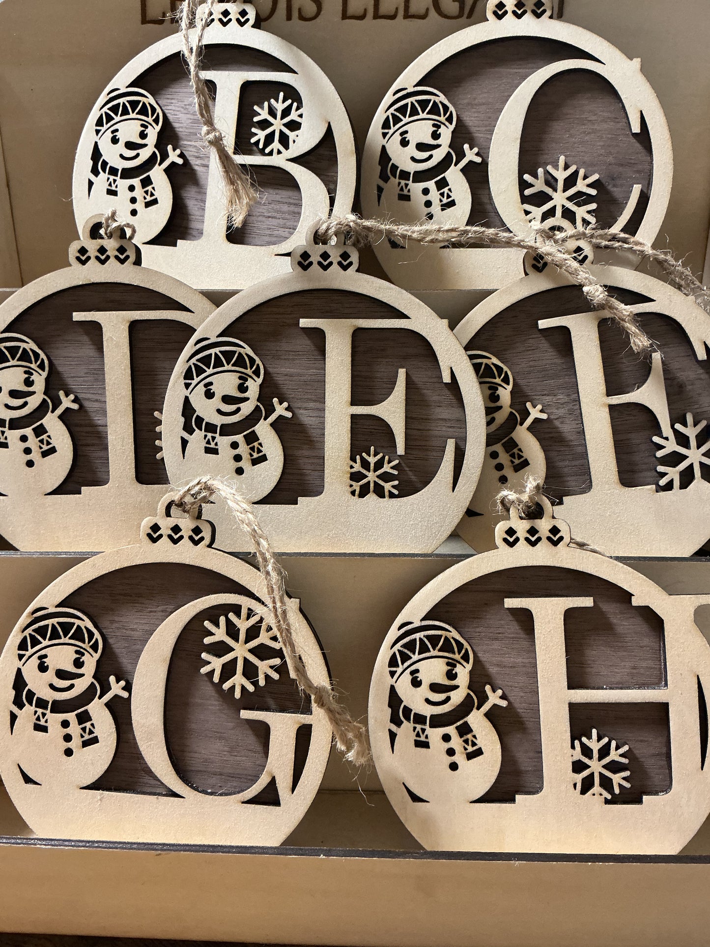 Boule de Noël en bois Le Bois Elégant