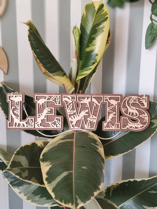 Panneau Prénom personnalisé