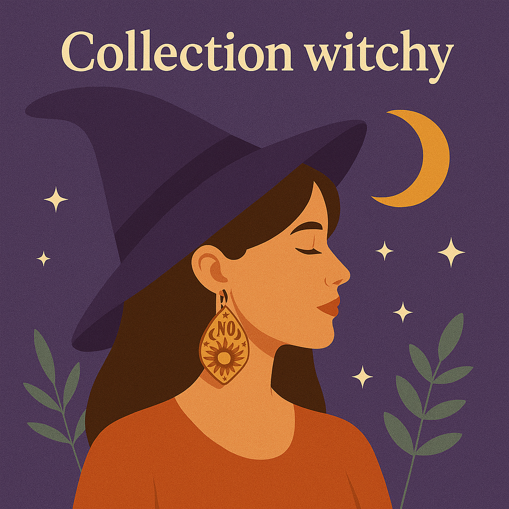 Découvrez la collection Witchy, une collection de style witchy inspirée par la mystique de la lune et des étoiles. Un univers de beauté et de magie à explorer.