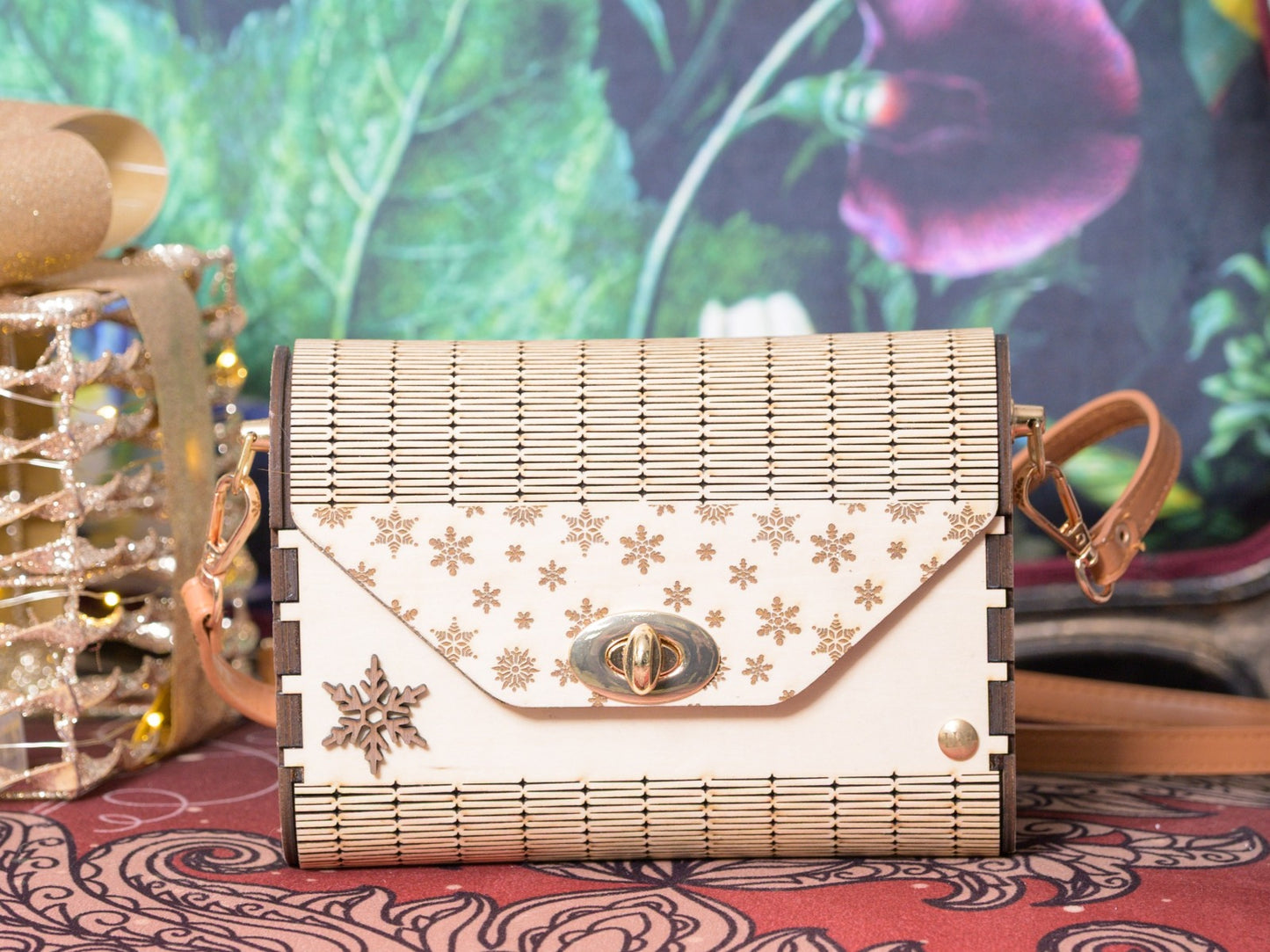 Le Flocon - Sac en bois