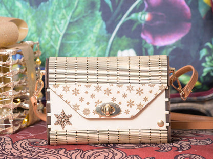 Le Flocon - Sac en bois