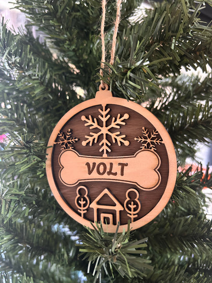 Suspension de Noël Animaux