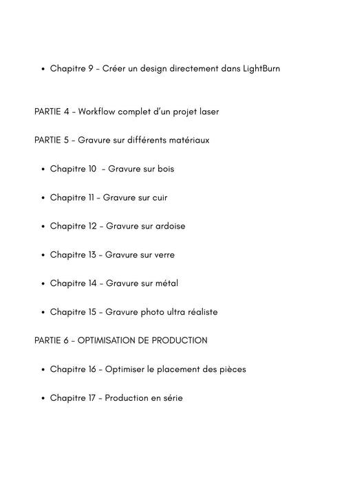 Formation en gravure et découpe laser par Le Bois Elégant, groupe de formation avec outils pour apprendre la technique laser.