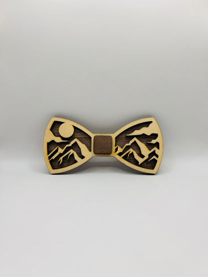 Noeud Papillons en bois