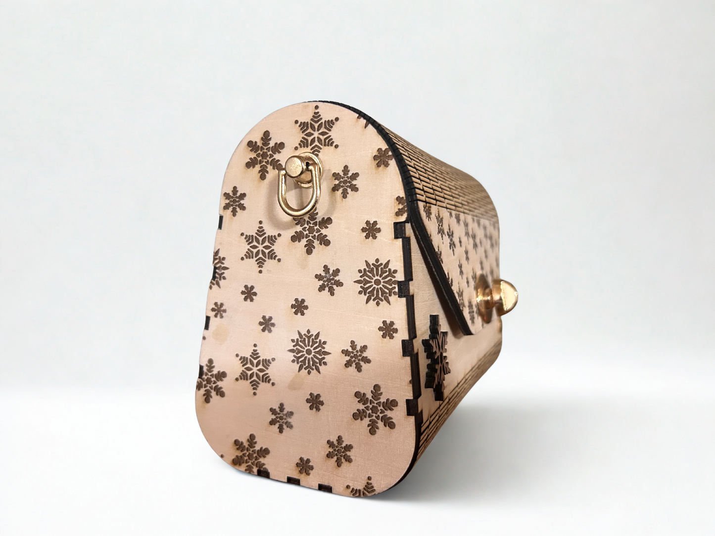 Le Flocon - Sac en bois