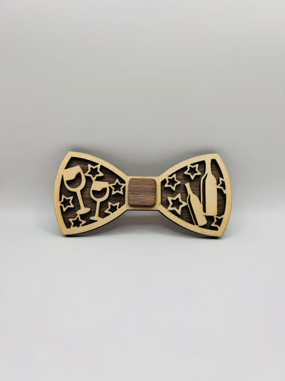 Noeud Papillons en bois