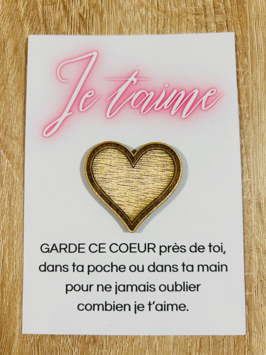 Carte Je t'aime