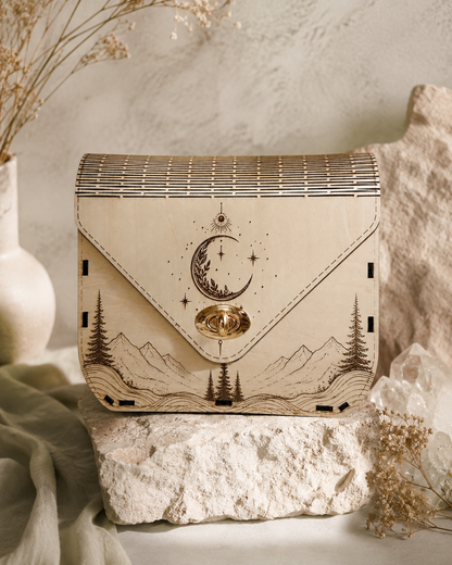 Noctilune - Sac en bois