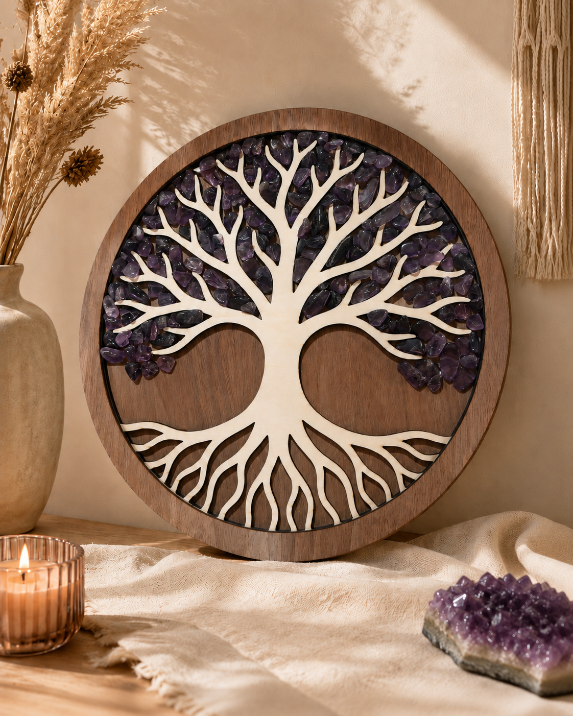 Arbre de Vie en Améthyste