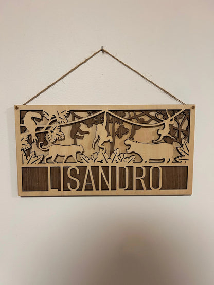 Panneau Prénom personnalisé