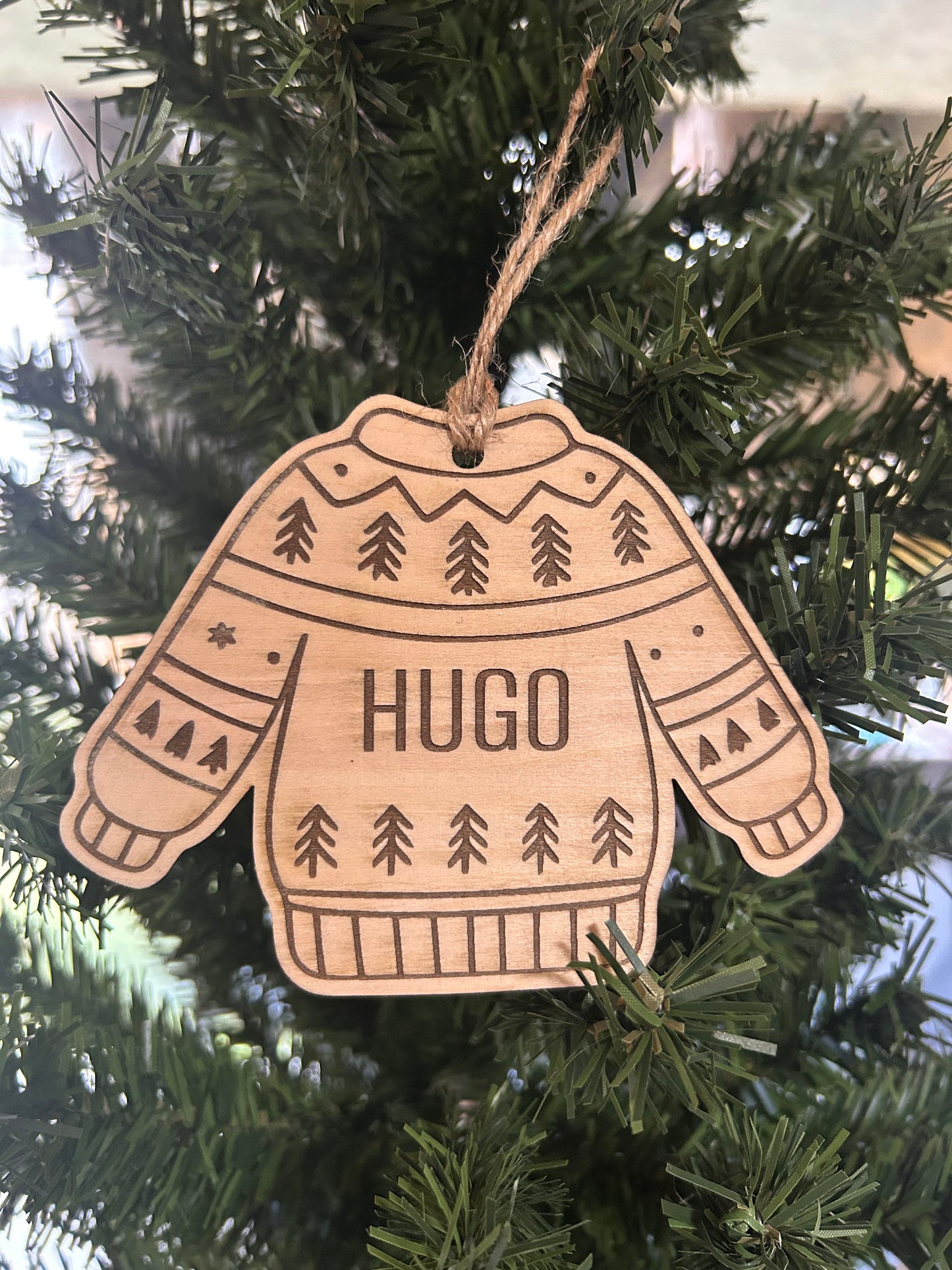 Suspension de Noël Pull