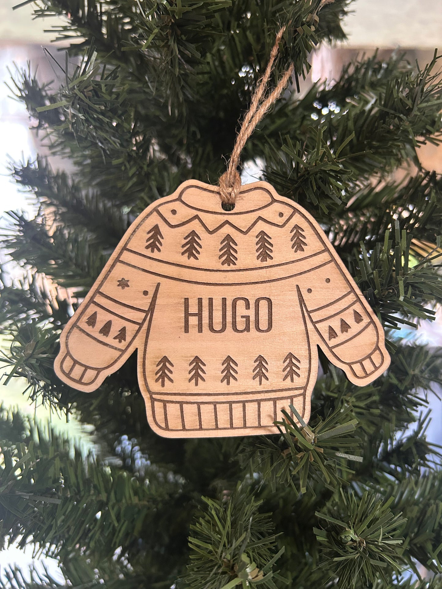 Suspension de Noël Pull