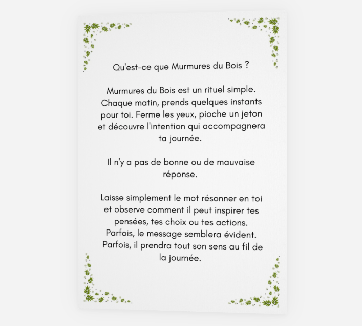 Murmure du Bois