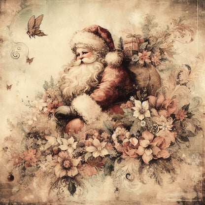 Carte Postale en Bois 14x14cm