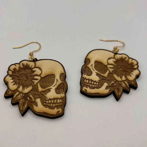 Boucle d'Oreille  Rebelle Éternelle de Le Bois Elégant création artisanale