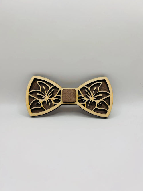 Nœud papillon en bois, vue 6