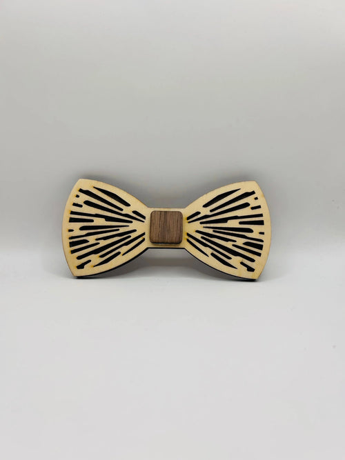 Nœud papillon en bois, vue 4
