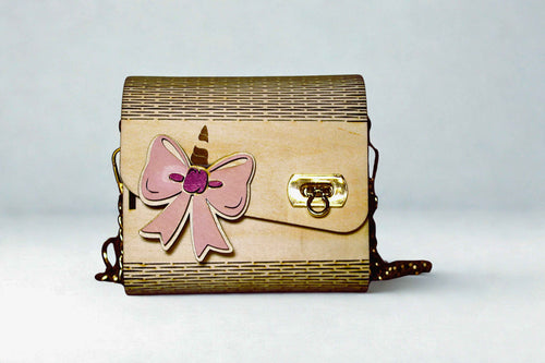 Sac en bois Baby Girl pour enfant – détail du modèle