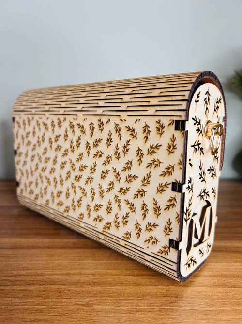 Sac romantique Le Bois Elégant en bois avec détails élégants